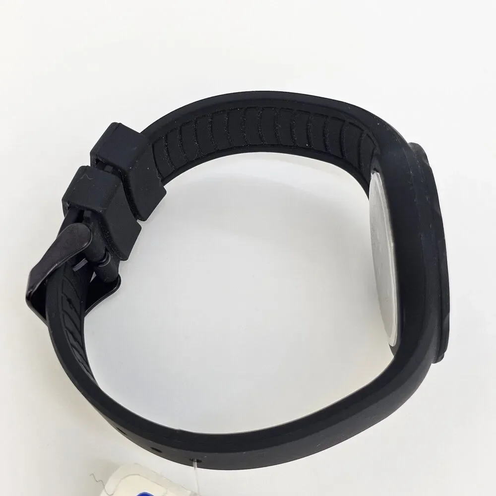Skechers Unisex Watch‎ 42MM Black Dial Black Plastic Band Straps New Battery